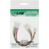 Cavo di alimentazione Y interno InLine 1x Molex 5,25
