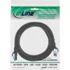 Cavo patch InLine, Cat.6A, S/FTP, PE per esterni, nero, 1m