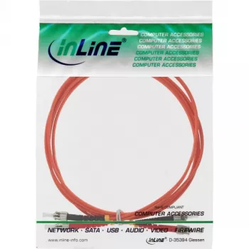 Cavo in fibra ottica duplex InLine ST/ST 50/125µm OM2 3m