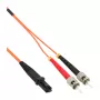 Cavo in fibra ottica duplex InLine MTRJ/ST 50/125µm OM2 2m