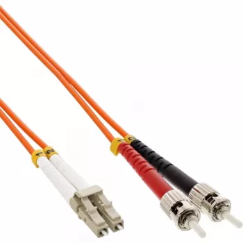Cavo in fibra ottica duplex InLine LC/ST 50/125µm OM2 2m