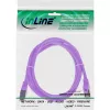 Cavo patch InLine SF/UTP Cat.5e viola 3m