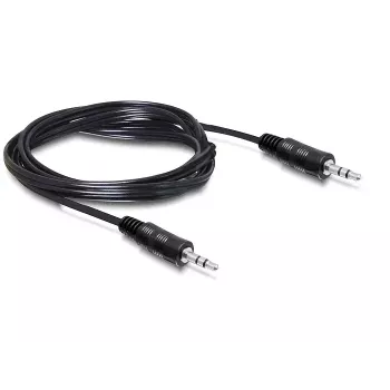 Cavo audio DeLOCK 84001 2,5 m 3,5 mm nero