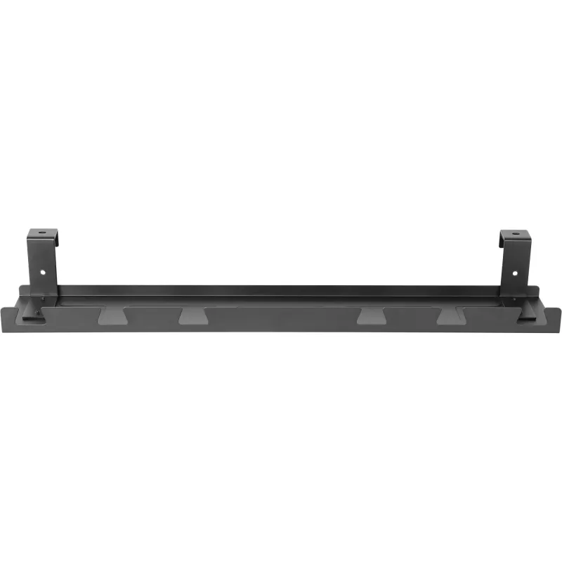Canalina portacavi per montaggio sotto scrivania InLine 131×590×74 mm, nero