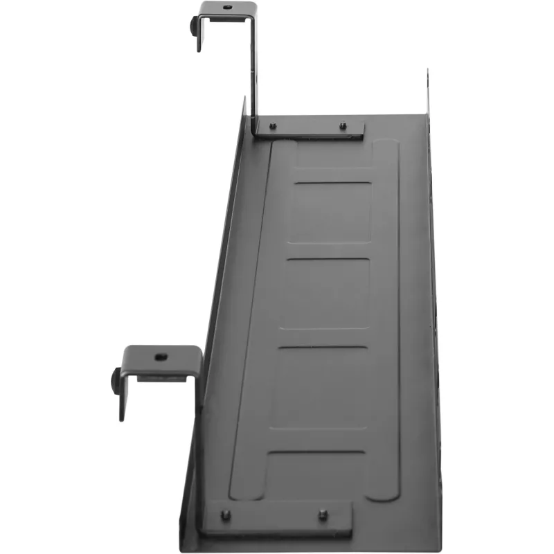 Canalina portacavi per montaggio sotto scrivania InLine 131×590×74 mm, nero