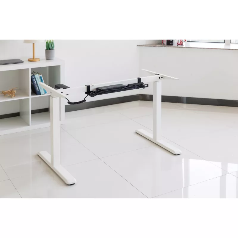 Canalina portacavi per montaggio sotto scrivania InLine 131×590×74 mm, nero
