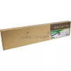 Canalina portacavi per montaggio sotto scrivania InLine 131×590×74 mm, nero