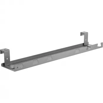 Canalina portacavi per montaggio sotto scrivania InLine 131×590×74 mm grigio