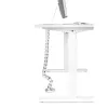 Passacavi InLine per scrivanie regolabili in altezza, 4 scomparti, grigio, 68×36×42 mm