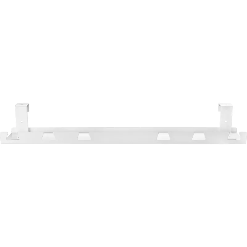 Canalina/vassoio per cavi per montaggio sotto scrivania InLine 131×590×74 mm, bianco