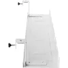 Canalina/vassoio per cavi per montaggio sotto scrivania InLine 131×590×74 mm, bianco