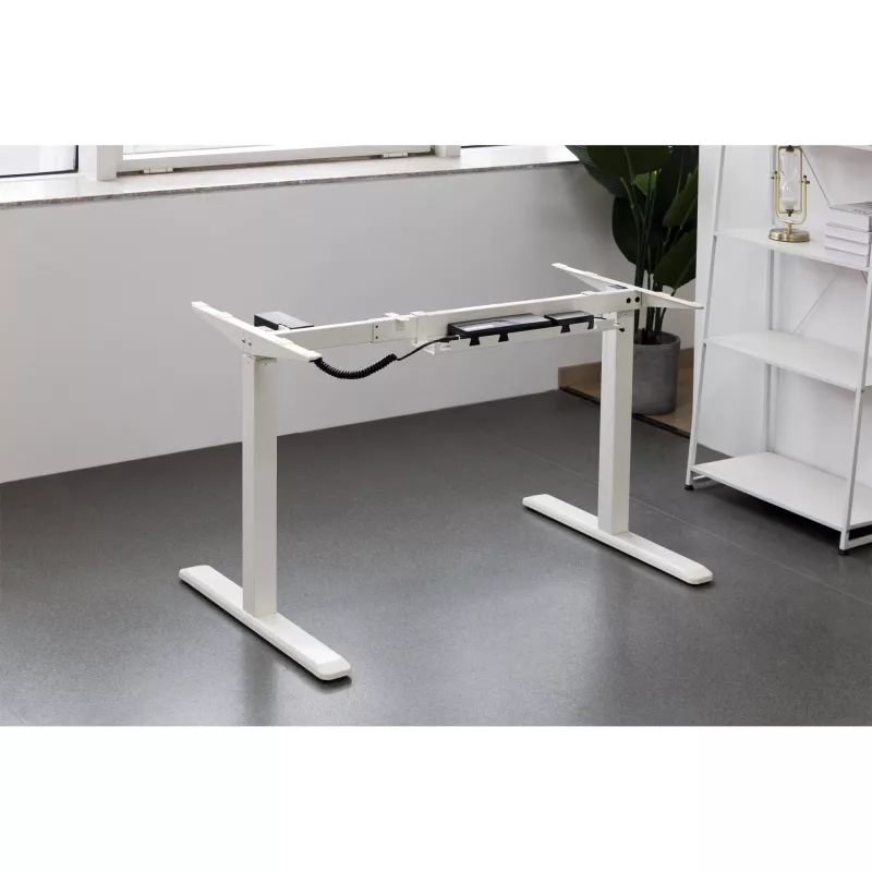 Canalina/vassoio per cavi per montaggio sotto scrivania InLine 131×590×74 mm, bianco