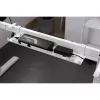 Canalina/vassoio per cavi per montaggio sotto scrivania InLine 131×590×74 mm, bianco