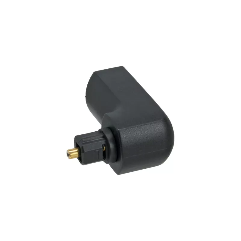 InLine adattatore per cavo audio ottico Toslink connettore maschio / connettore femmina 90° angolare