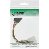 InLine cavo di alimentazione SATA 1x 5,25 pollici / SATA 0,30 m