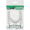 InLine cavo audio 3,5mm jack connettore maschio / connettore maschio bianco/oro 5m