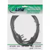 Cavo di alimentazione InLine Tipo D Sudafrica 5A / connettore IEC 1,8 m
