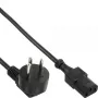 Cavo di alimentazione InLine 16652H Israele Tipo H 3 poli connettore IEC C13 1,8 m
