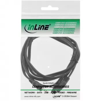 Cavo a Y jack 3,5 mm connettore maschio su 2x jack 3,5 mm connettore femmina stereo 5 m InLine 99300D