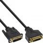 Cavo DVI-D Premium 24+1 connettore maschio su connettore femmina Dual Link placcato oro 3m InLine 17763P