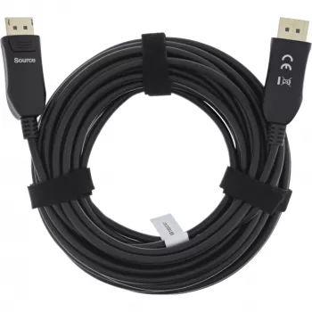 Cavo DisplayPort 1.4 AOC InLine, 8K4K, nero, 15 m