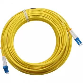Cavo in fibra ottica duplex InLine LC/LC 9/125µm OS2 15m