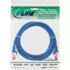 Cavo patch InLine S/FTP PiMF Cat.6 250MHz PVC rame blu 1,5m