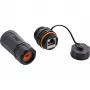 InLine connettore femmina Cat.6A, impermeabile IP68, 2x RJ45 F/F, 1:1
