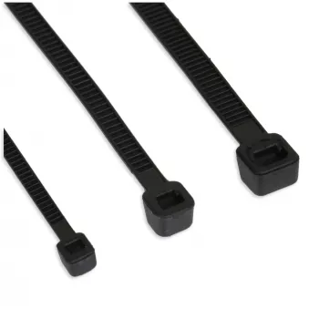 Fascette per cavi InLine 200 mm × 4,8 mm nero, resistenza alla trazione 215,7 N, 100 pz.