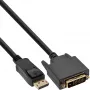 InLine 25 pz. bulk pack cavo convertitore DisplayPort su DVI, nero, 2m