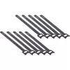 InLine fascette per cavi in velcro 180x12mm 10 pz. nero
