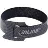 InLine fascette per cavi in velcro 180x12mm 10 pz. nero