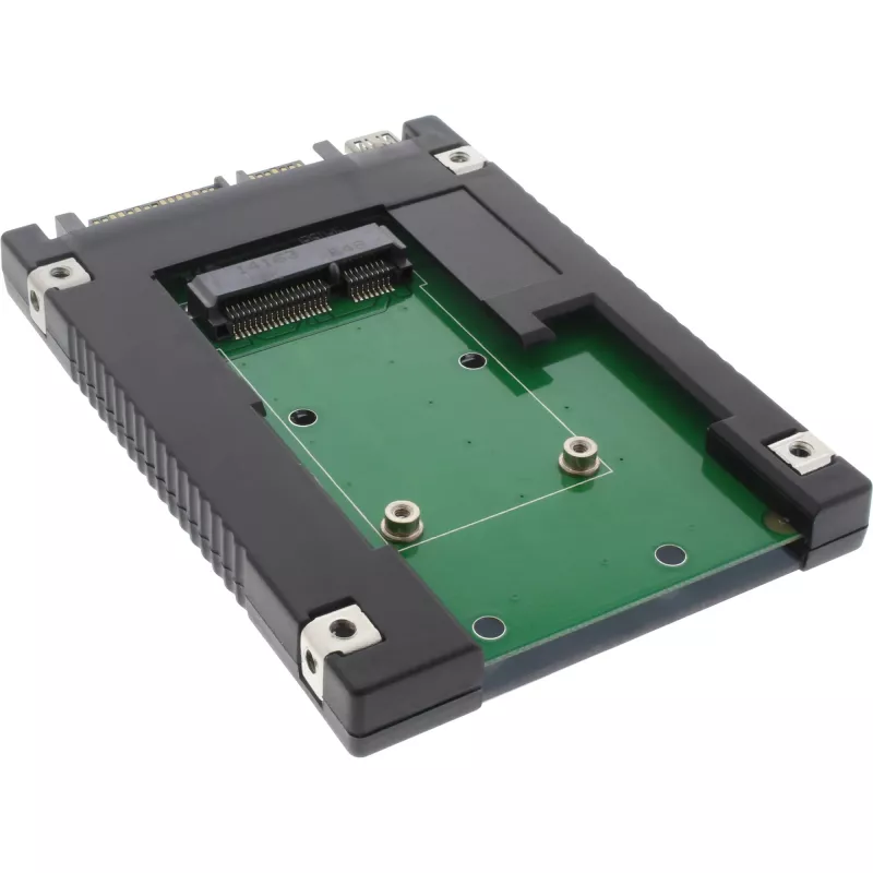 InLine adattatore drive 2,5 pollici SATA a mSATA SSD 76620B nero