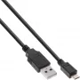 InLine cavo di ricarica rapida Micro-USB 2.0 USB Type-A maschio / Micro-B maschio, 1 m