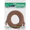 Cavo patch InLine S/FTP PiMF Cat.6 250MHz PVC rame marrone 7,5 m
