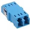 Adattatore in fibra ottica duplex LC/LC SM boccola in ceramica blu InLine 89989D