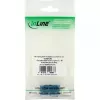 Adattatore in fibra ottica duplex LC/LC SM boccola in ceramica blu InLine 89989D