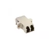 Adattatore in fibra ottica InLine metallo duplex LC/LC MM boccola in ceramica con flangia 89989M