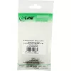 Adattatore in fibra ottica InLine metallo duplex LC/LC MM boccola in ceramica con flangia 89989M