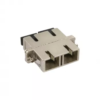 Adattatore in fibra ottica InLine metallo duplex SC/SC MM boccola in ceramica con flangia