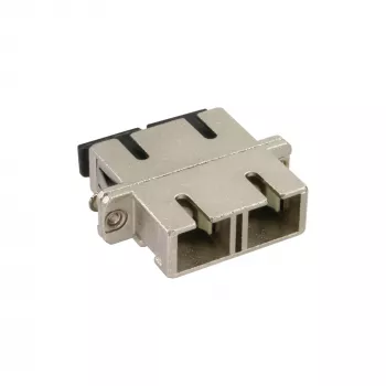 Adattatore in fibra ottica InLine metallo duplex SC/SC MM boccola in ceramica con flangia