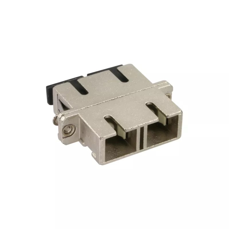 Adattatore in fibra ottica InLine metallo duplex SC/SC MM boccola in ceramica con flangia