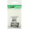 Adattatore in fibra ottica InLine metallo duplex SC/SC MM boccola in ceramica con flangia