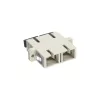Adattatore in fibra ottica duplex SC/SC MM boccola in ceramica con flangia InLine 89992A