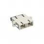 Adattatore in fibra ottica duplex SC/SC MM boccola in ceramica con flangia InLine 89992A