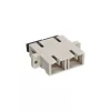 Adattatore in fibra ottica duplex SC/SC MM boccola in ceramica con flangia InLine 89992A