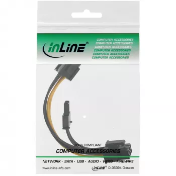 Adattatore di alimentazione interno InLine 6 pin / 8 pin per schede grafiche PCIe PCI-Express