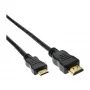 Cavo InLine HDMI Mini, High Speed HDMI, AM/CM, placcato oro, 1 m