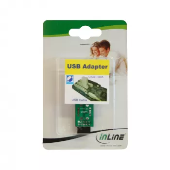 Adattatore USB 2.0 InLine interno 2x USB Type-A femmina su header scheda madre 33440I