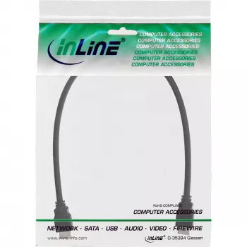 Cavo HDMI High Speed InLine 17601E 1 m maschio/maschio nero